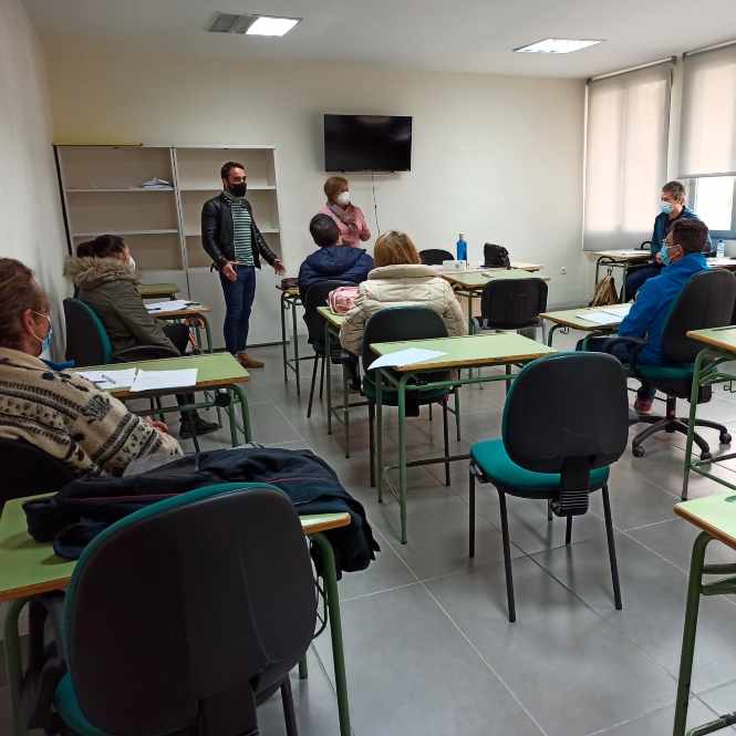 Inauguración del taller (AYTO. LA ZUBIA)