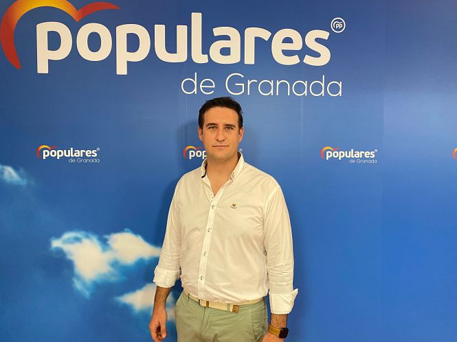 El presidente del PP de Armilla, Eloy López (PP)
