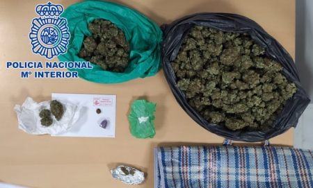 Imagen de la droga incautada (POLICÍA NACIONAL)