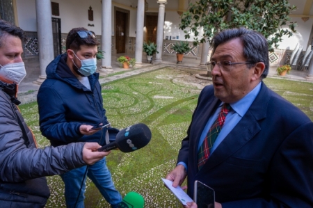 El concejal del PP en el Ayuntamiento de Granada, Carlos Ruiz Cosano (PP)