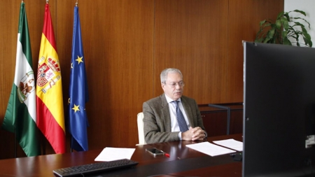 El consejero de Transformación Económica, Industria, Conocimiento y Universidades, Rogelio Velasco, en imagen de archivo (JUNTA DE ANDALUCÍA) El consejero de Transformación Económica, Industria, Conocimiento y Universidades, Rogelio Velasco, en imagen de archivo (JUNTA DE ANDALUCÍA)