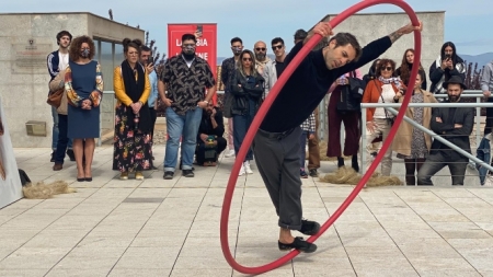 Inauguración de la exposición  `La vida es un circo` del artista zubiense Falen en el Centro Carmen Jiménez (AYTO. LA ZUBIA)