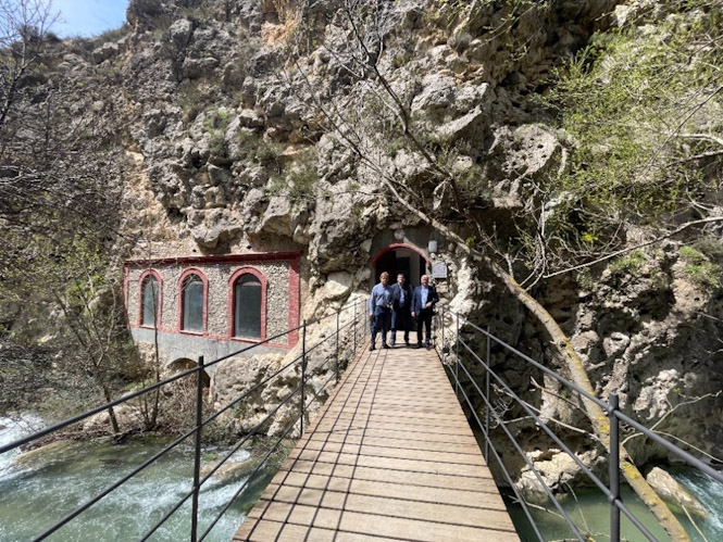 Espacios de la antigua central hidroeléctrica `La Original` en Castril (ENDESA)