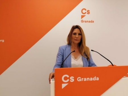 La parlamentaria andaluza de Ciudadanos,, Concha Insúa (CIUDADANOS) 
