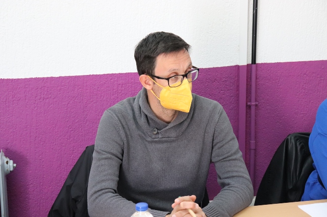 El responsable provincial de Podemos Granada, Manuel Ríos (PODEMOS)