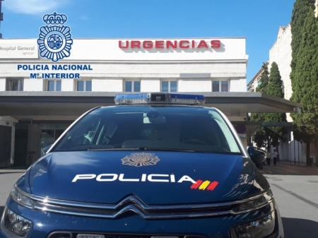 Imagen de un vehículo policial (POLICIA NACIONAL)