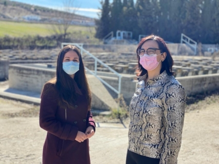 Imagen de la visita a Torre Cardela (JUNTA)