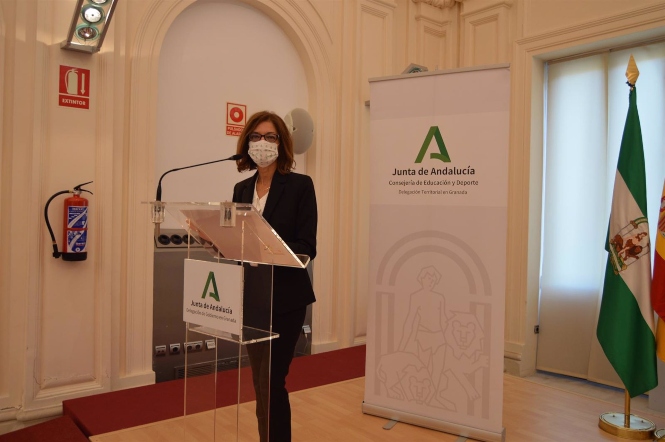 La delegada de Educación y Deporte de la Junta en Granada, Ana Berrocal, en imagen de archivo (JUNTA) 