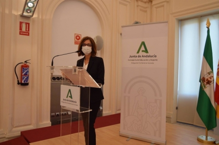 La delegada de Educación y Deporte de la Junta en Granada, Ana Berrocal, en imagen de archivo (JUNTA) 