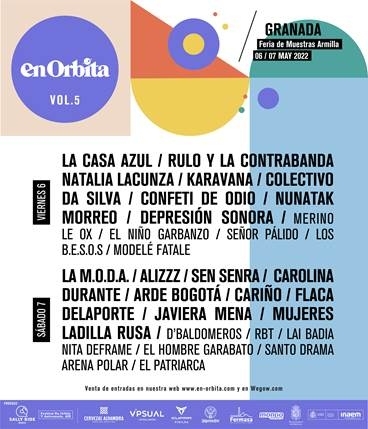 Cartel del Festival `En Órbita` (EN ORBITA)