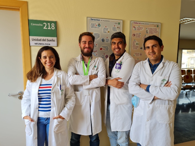 Profesionales de la unidad del sueño (AGS SUR)