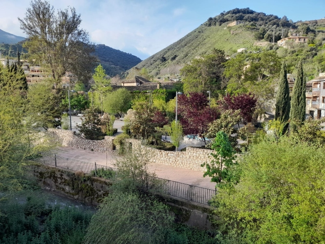 Vista aerea de Monachil (AYTO. MONACHIL)