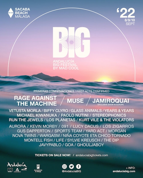 Cartel del Andalucía Big Festival (BILLBOARD)