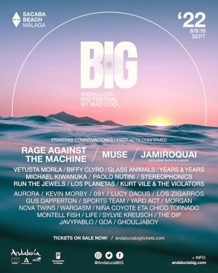 Cartel del Andalucía Big Festival (BILLBOARD)