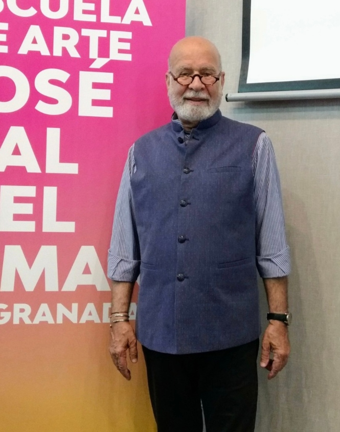 El artista argelino Rachid Koraïchi (EAG) 