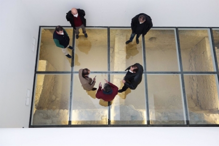 Técnicos en el Cuarto Real de Santo Domingo, en imagen de archivo (AYUNTAMIENTO DE GRANADA) 