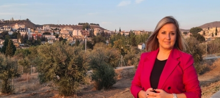 La portavoz del PP en Monachil, Cristina Marín (PP)