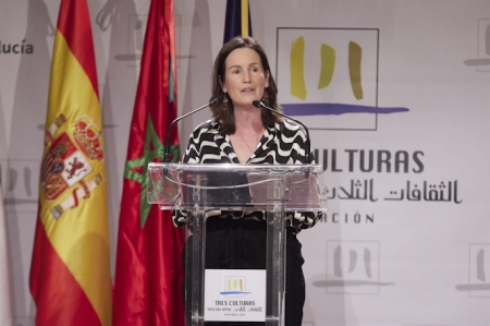 La presidenta de la Fundación Tres Culturas, Concha de Santa Ana, en imagen de archivo (JOAQUIN CORCHERO - EUROPA PRESS)