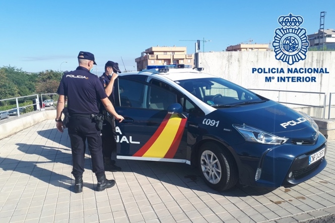 Imagen de una patrulla policial (POLICÍA NACIONAL)