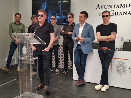 Presentación del concierto de 091 (JAVIER ALGARRA/ AYUNTAMIENTO)