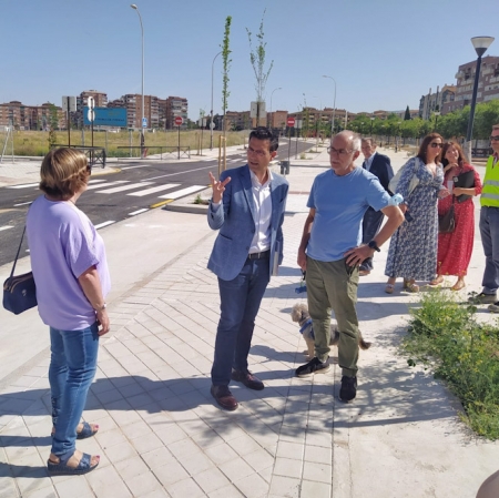 Visita del alcalde de Granada a la zona (AYUNTAMIENTO DE GRANADA)
