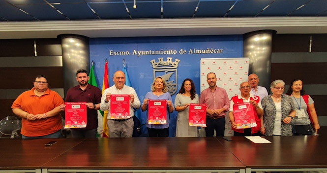 Presentación de la gala solidaria (AYTO. ALMUÑÉCAR)
