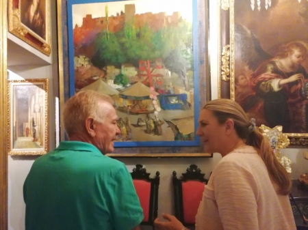 Concha Insúa en la Casa Ajsaris (CIUDADANOS)