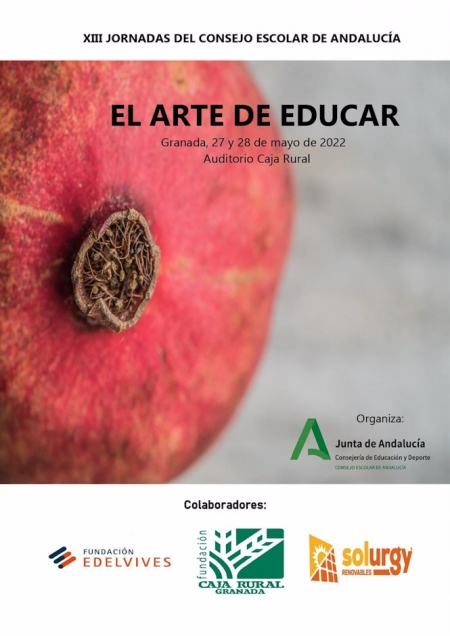 Cartel de las jornadas `El arte de Educar` (JUNTA DE ANDALUCÍA)