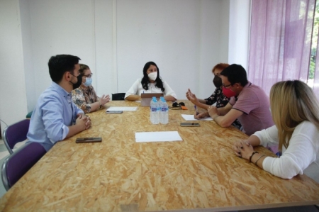 Imagen de la reunión (POR ANDALUCÍA) 