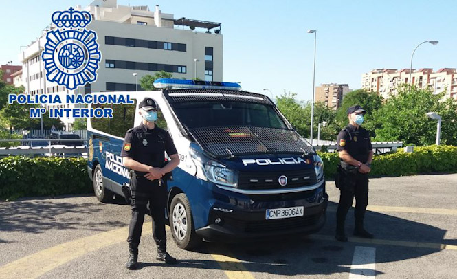 Furgón policial ((POLICÍA NACIONAL)