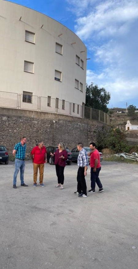 Visita del PP al centro de salud de Albuñol (PP)