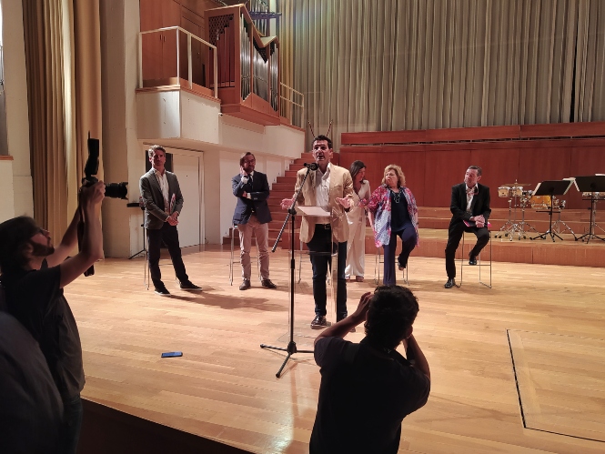 Presentación del ciclo de conciertos de la OCG (JAVIER ALGARRA / AYUNTAMEINTO)