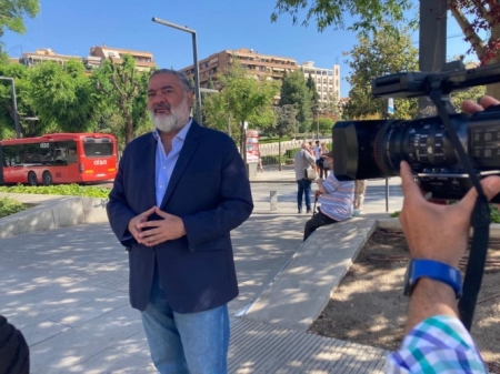 El candidato del Partido Popular, Pablo García (PP)