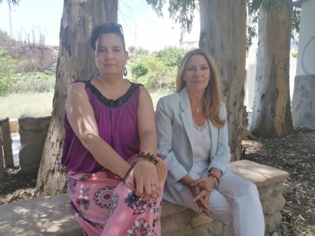 Raquel Alvarez junto a Concha Insua (CIUDADANOS)