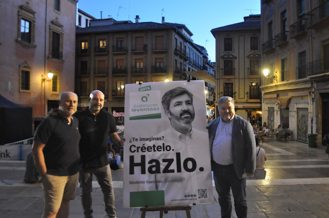 Inicio de campaña de `Andaluces Levantaos` (ANDALUCES LEVANTAOS)