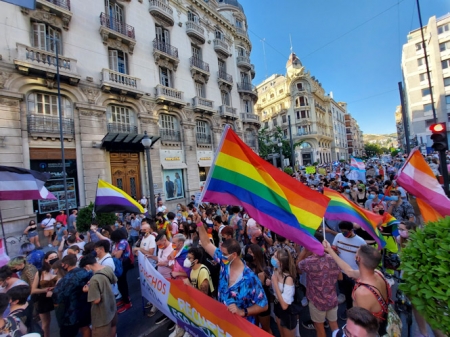 Edición anterior de la manifestación del orgullo (GRANADA VISIBLE)
