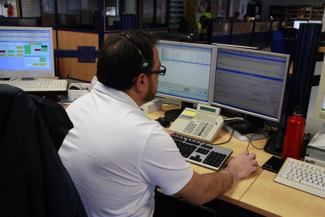 Oficina del servicio Emergencias 112 Andalucía (EUROPA PRESS) 