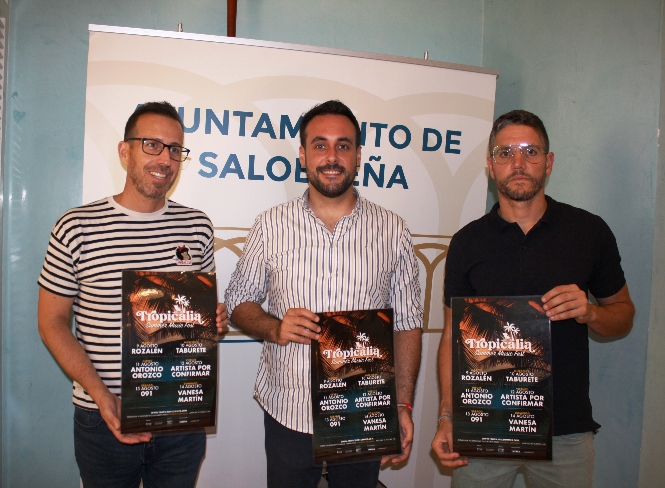 Presentación del `Tropicalia Summer Music Fest` (AYTO. SALOBREÑA) 