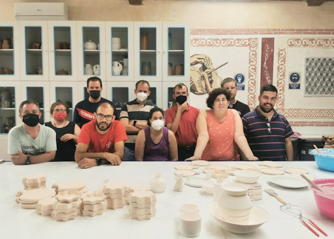 Participantes en el Programa Experimental de Formación Dual en Artesanía Inclusiva (PURÍSIMA CONCEPCIÓN)