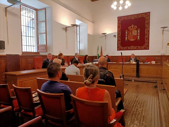Primera sesión del juicio en la Audiencia de Granada contra el acusado de matar al novio de su prima (EUROPA PRESS) 