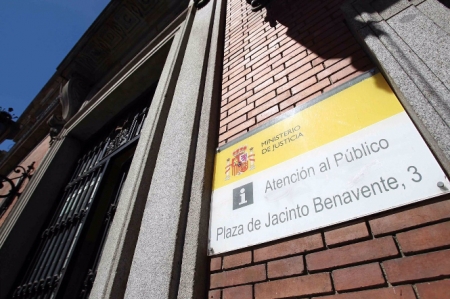 Fachada del Ministerio de Justicia (EUROPA PRESS) 