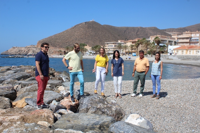 Visita a una de las playas (SUBDELEGACIÓN)
