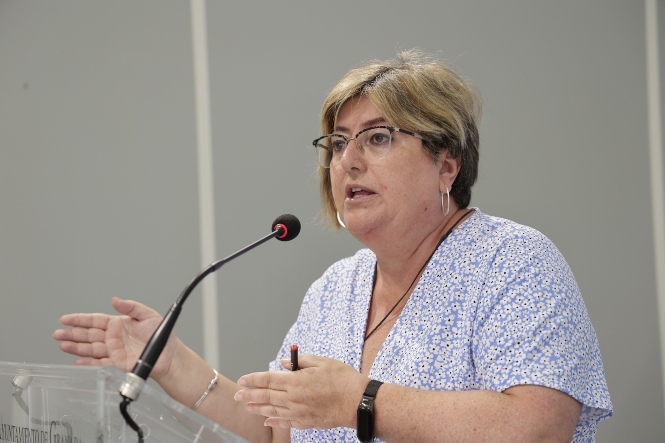 La concejala de Empleo en el Ayuntamiento de Granada, Ana Muñoz Arquelladas (JAVIER ALGARRA / AYUNTAMEINTO)