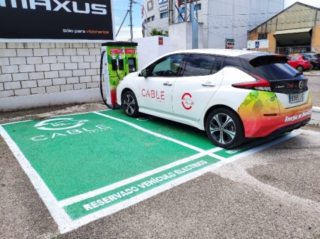 Punto de carga eléctrico de Cable Energía (CUERVA ENERGIA) Punto de carga eléctrico de Cable Energía (CUERVA ENERGIA)