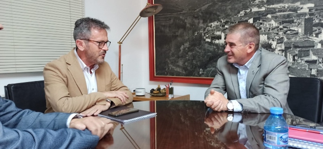 Imagen de la visita a Jérez del Marquesado (JUNTA)