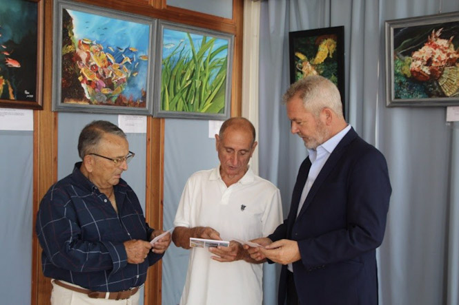 Inaugurada la exposición Salvemos el Mediterráneo (PUERTO DE MOTRIL)