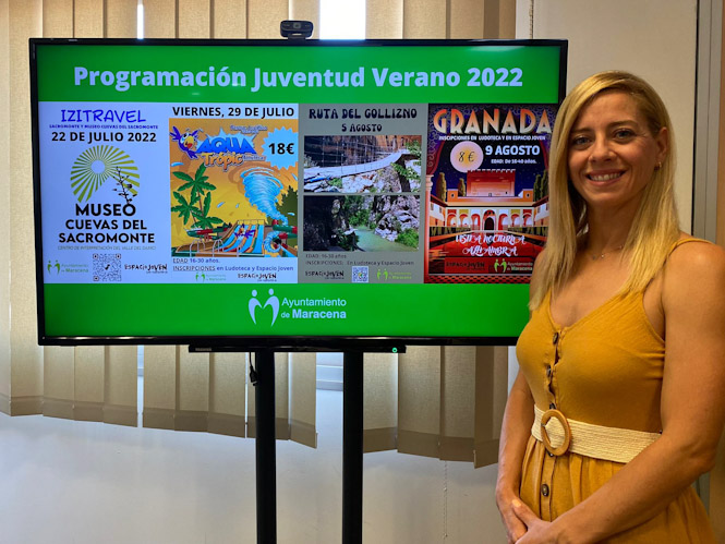 la concejala de juventud, Desirée Velázquez (AYTO. MARACENA)