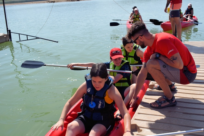 Actividades para los mas jovenes en el Pantano del Cubillas (AYTO. ALBOLOTE)