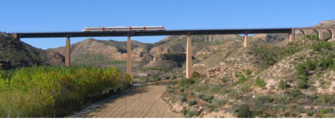 Imagen del puente ferroviario del Anchurón (SUBDELEGACIÓN)