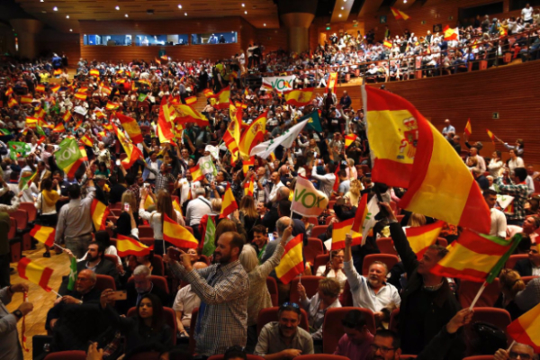 Acto de Vox en Granada (ÁLEX CÁMARA - EUROPA PRESS) 